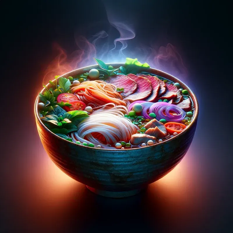 3D Realistic Food Scenes