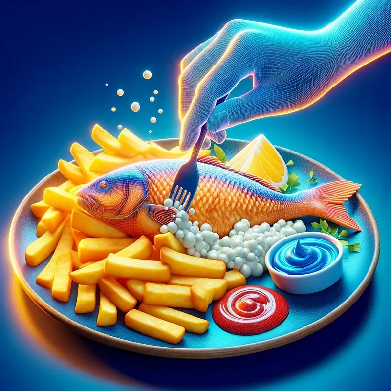 3D Realistic Food Scenes