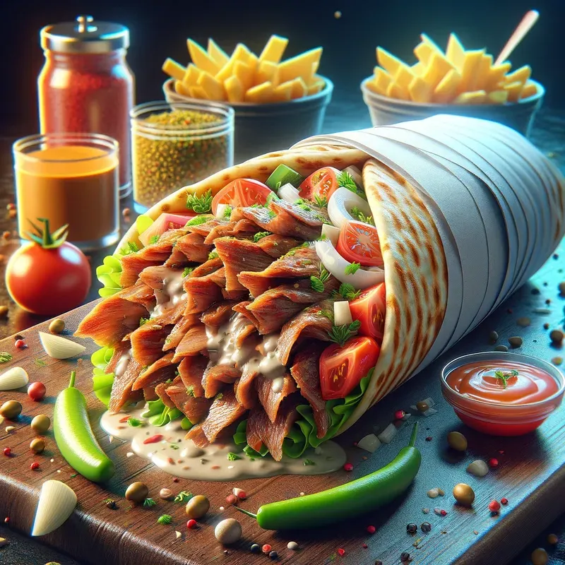 3D Realistic Food Scenes