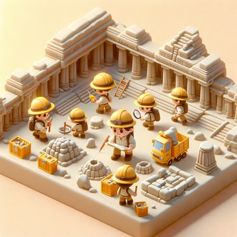 3D Miniature Workers