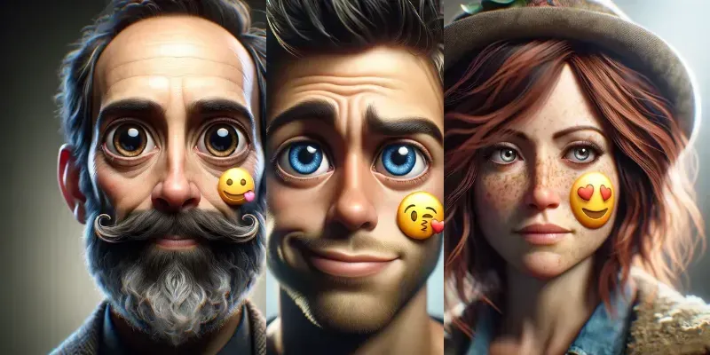 Photorealistic Quirky Avatars generated by undefined