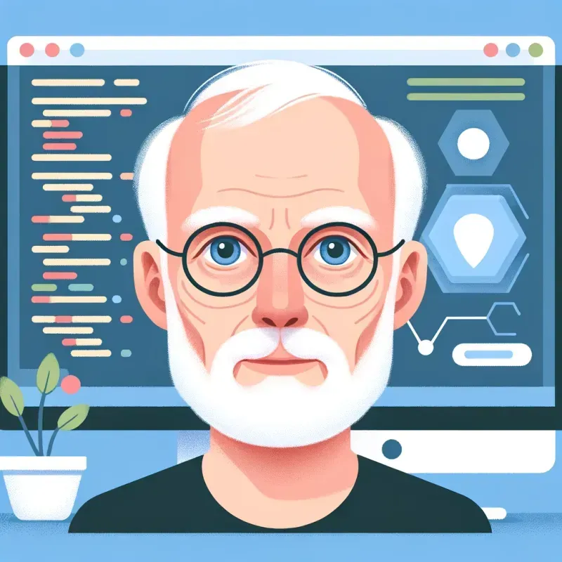 Flat Design Tech Portraits
