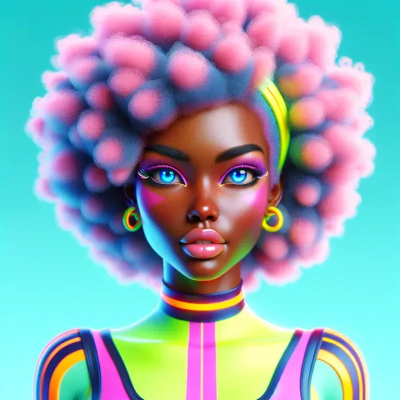 Retro Futuristic 3D Personas