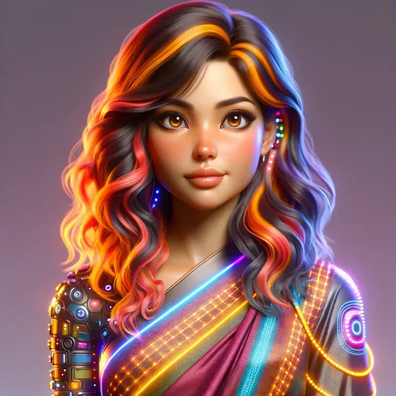 Retro Futuristic 3D Personas