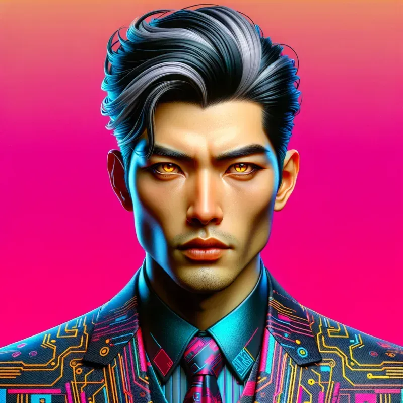 Retro Futuristic 3D Personas