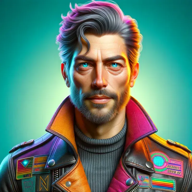 Retro Futuristic 3D Personas