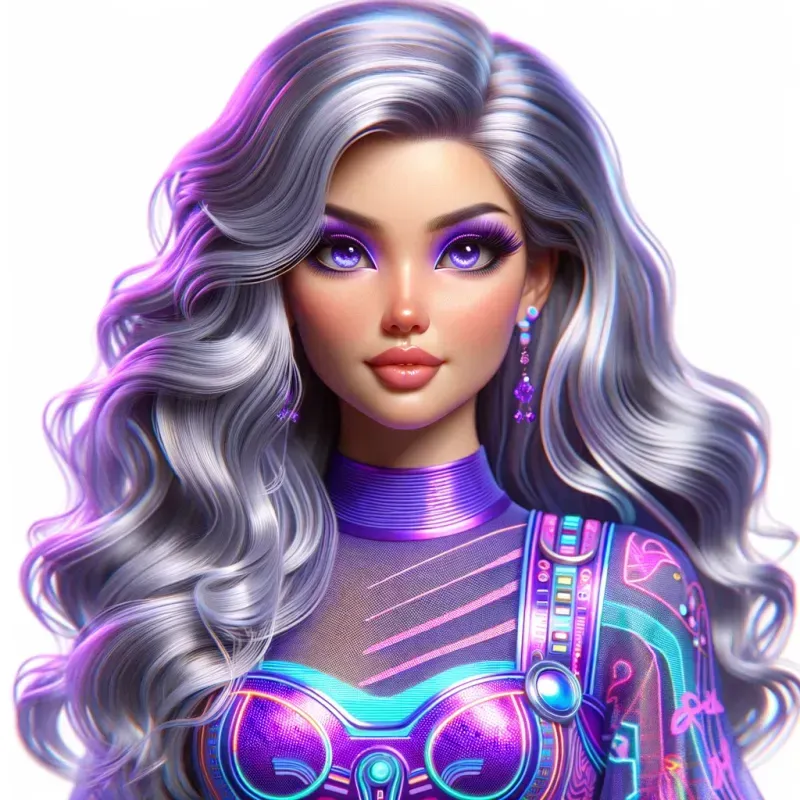 Retro Futuristic 3D Personas