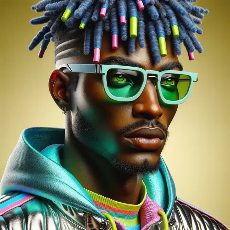 Retro Futuristic 3D Personas