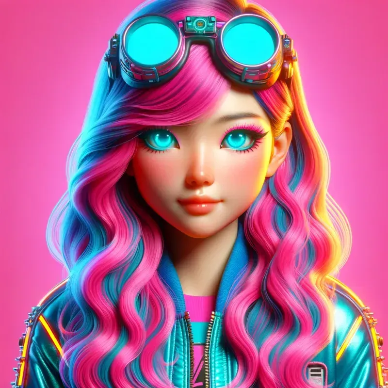 Retro Futuristic 3D Personas