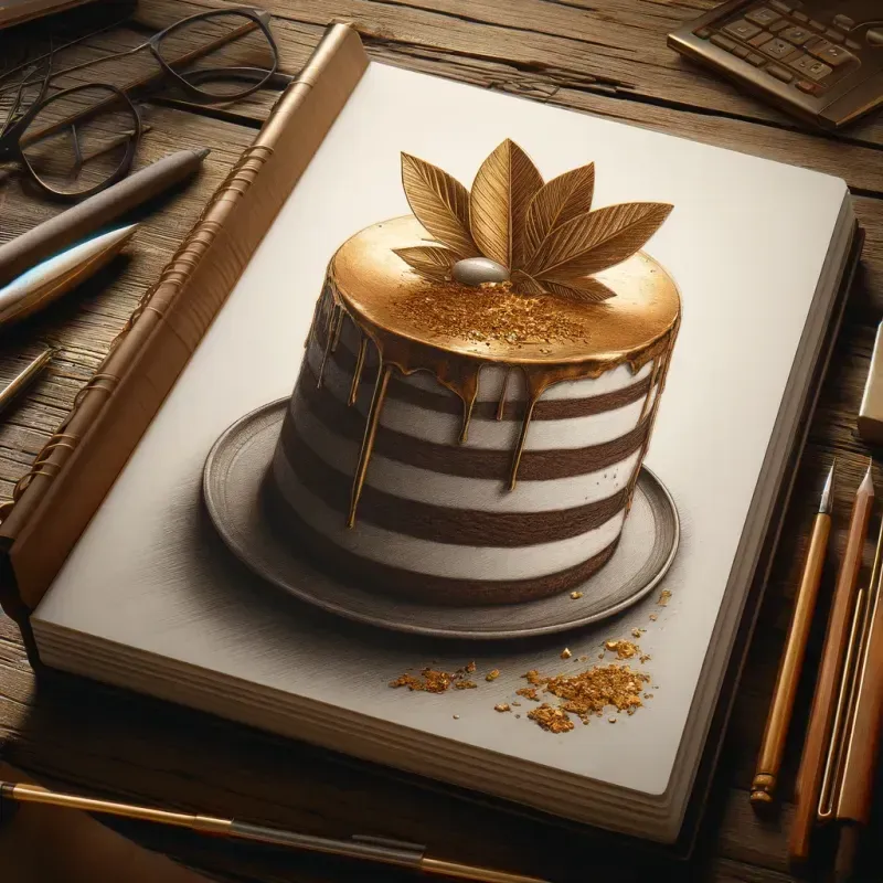 Cinematic Notebook Art