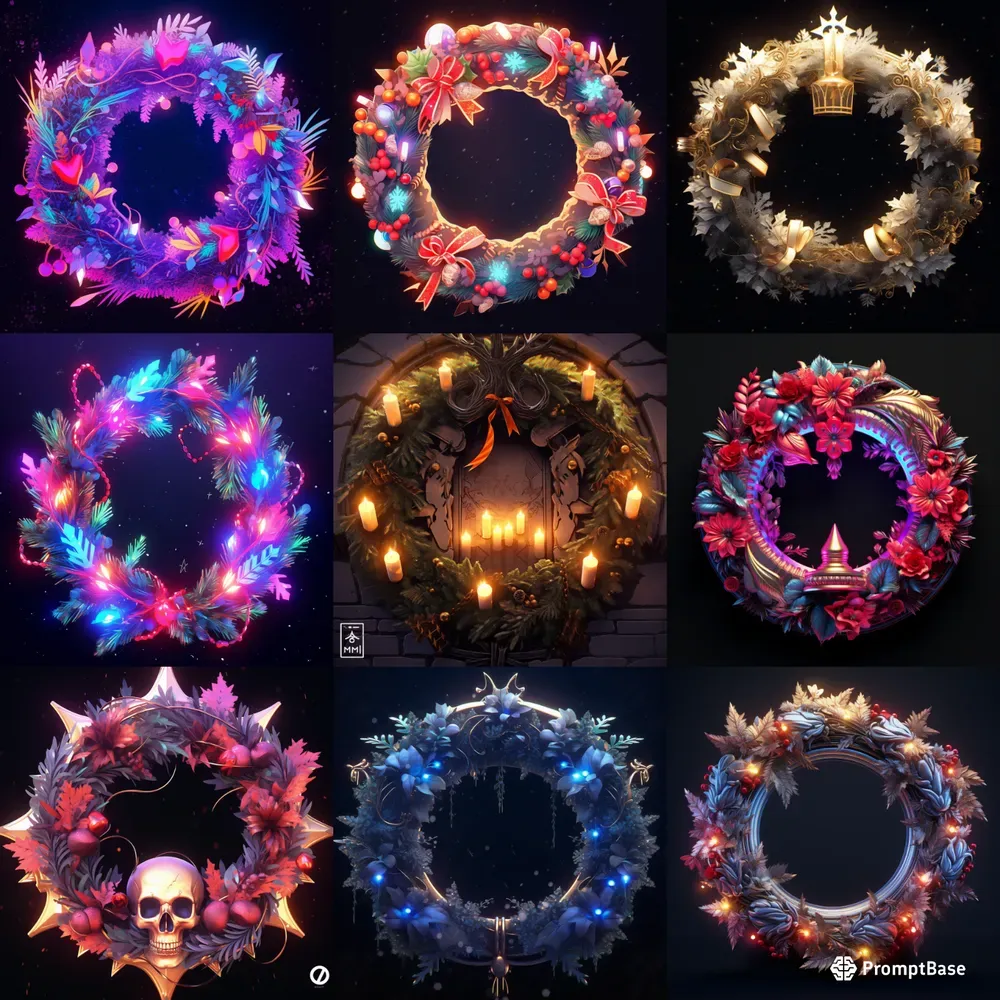 Iconic Christmas Wreaths