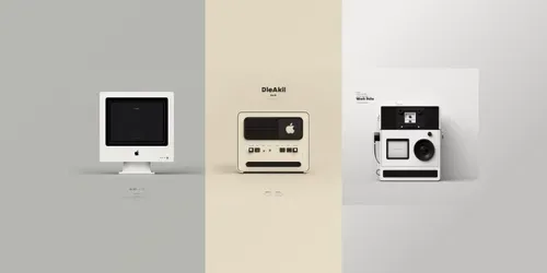 Minimalist Product Posters generated by midjourney
