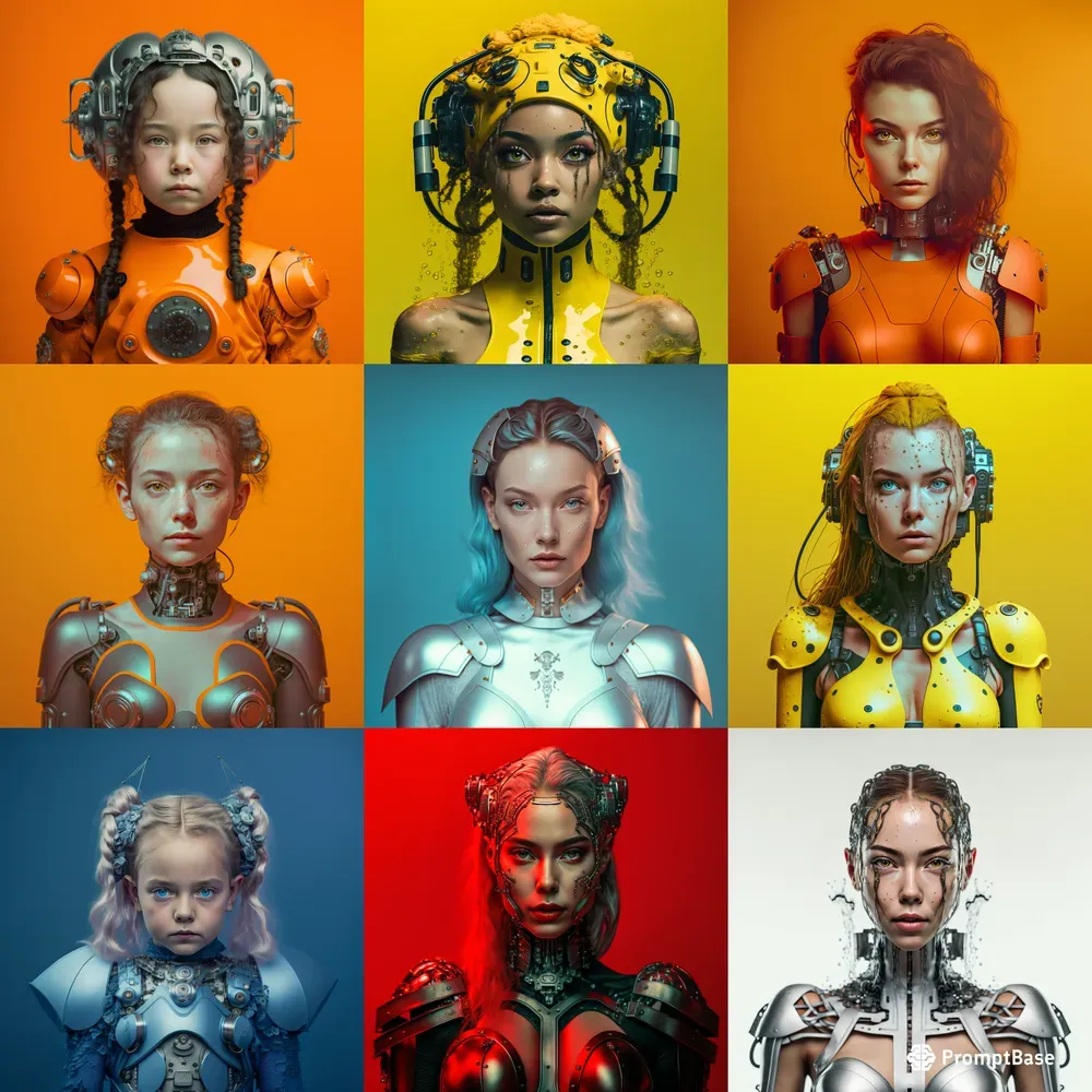 Ex Machinas And Cyborg Girls Collections