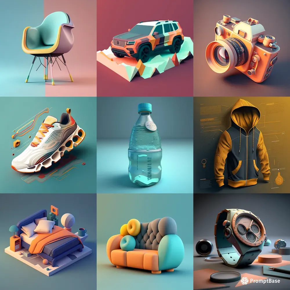 3D Icons For Your Lifestyle Products