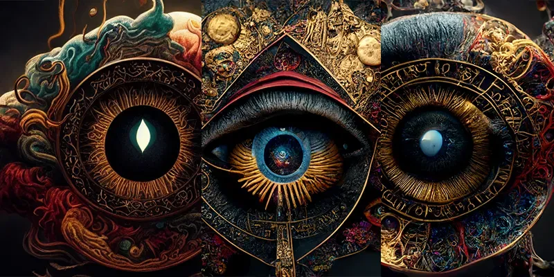 3D Mandalas generated by undefined