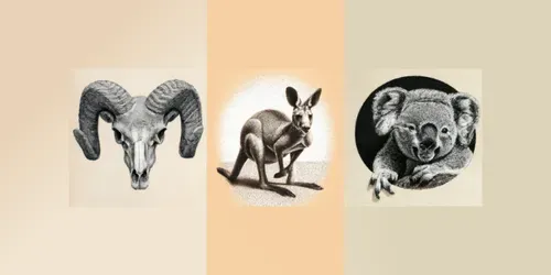 Monochrome Animal Illustrations generated by dalle