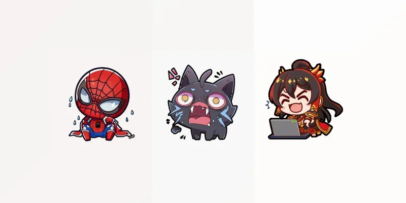 Emotion Inspired Stickers generated by undefined