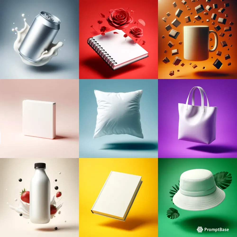 3D Product Mockups