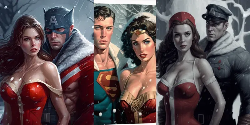 Superhero Couple Match Making generated by undefined