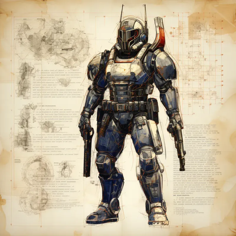 Blueprints Art