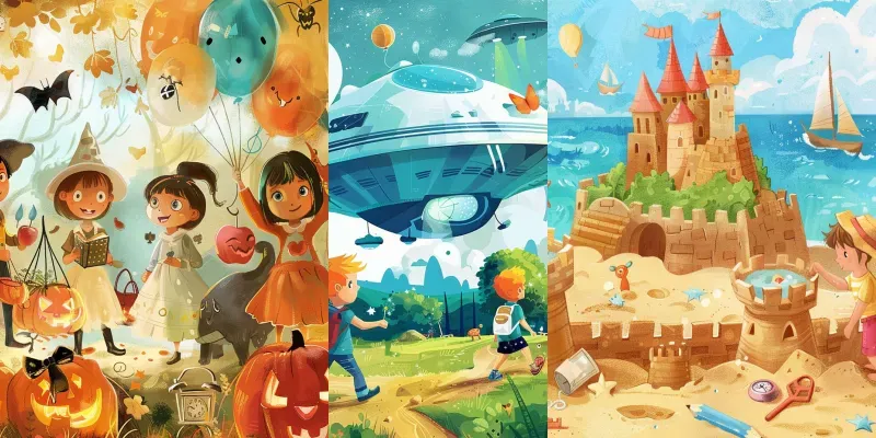 Hidden Objects Game Illustration generated by undefined
