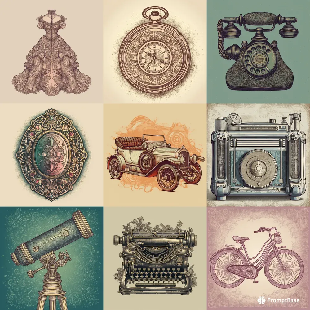 Vintage Object Designs