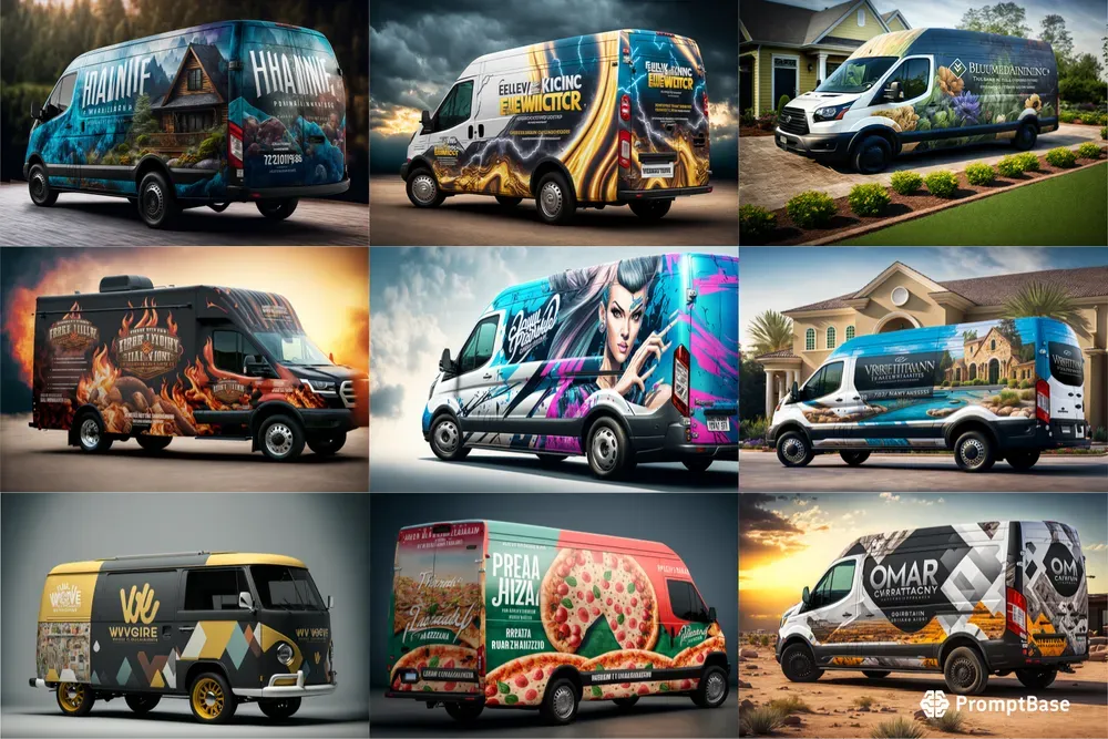 Van Wrap Designs For Businesses
