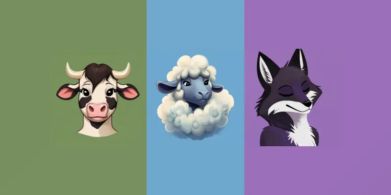 Illustrations Portraits Of Any Animals