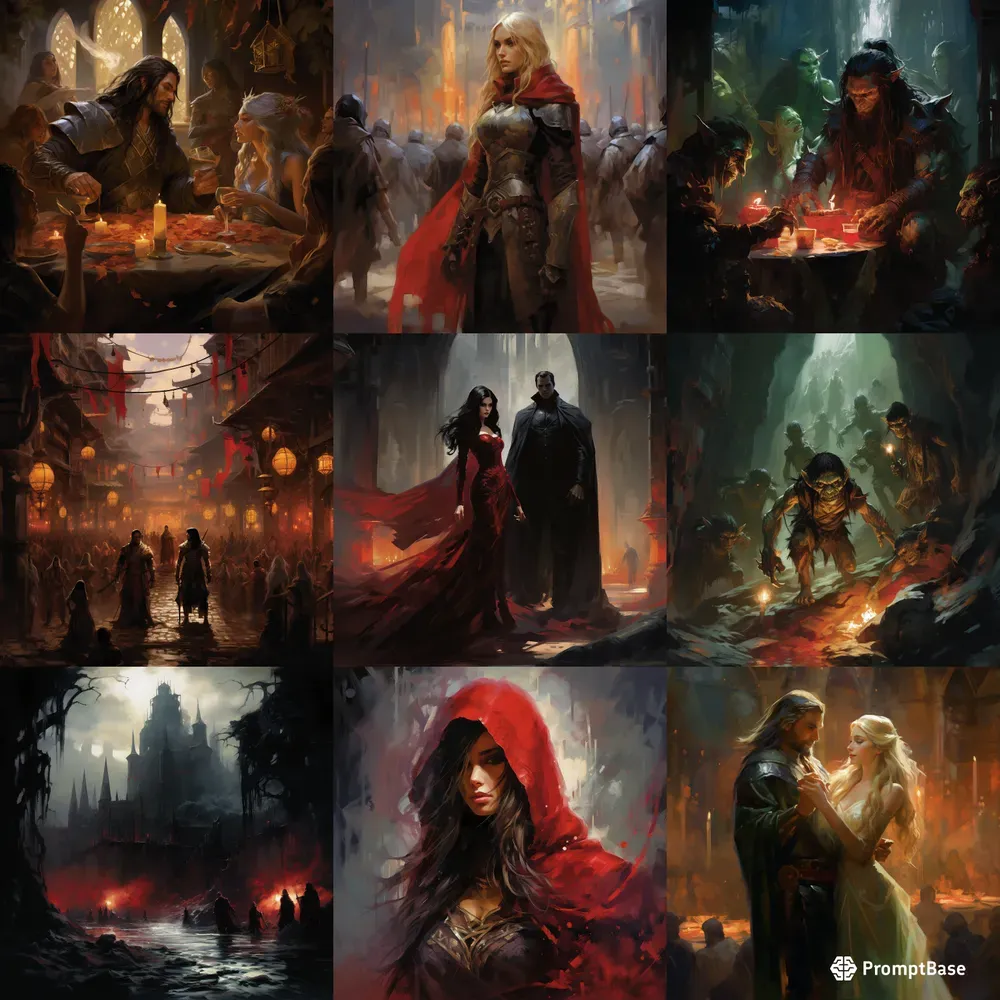 Cinematic Fantasy Art Showcases