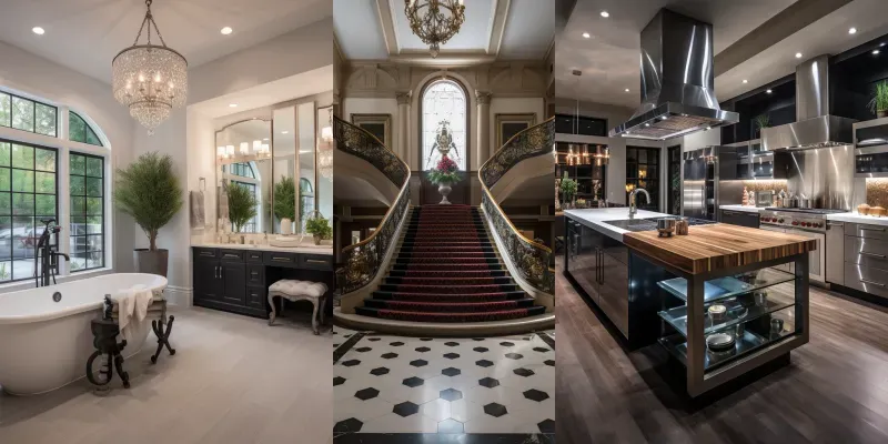 High End Real Estate Professional Photos generated by undefined