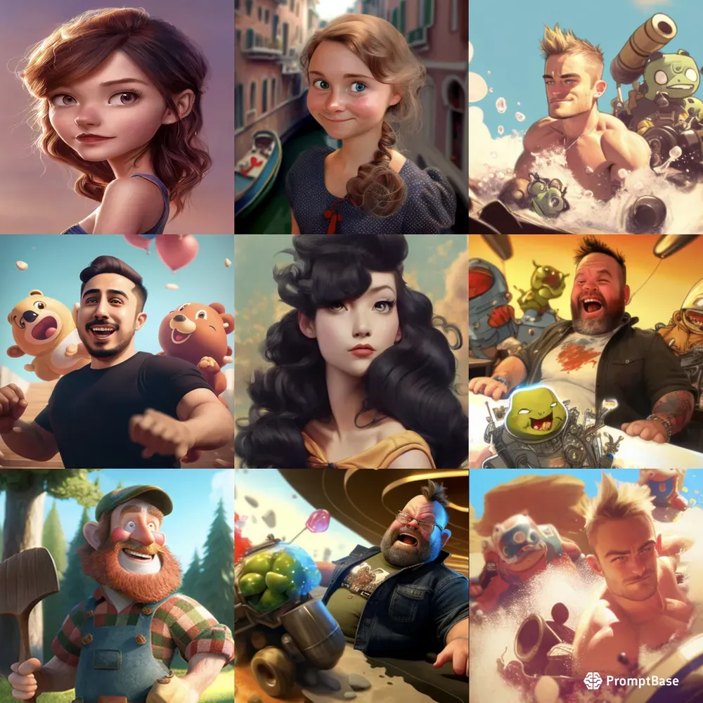 You As Cartoon Characters