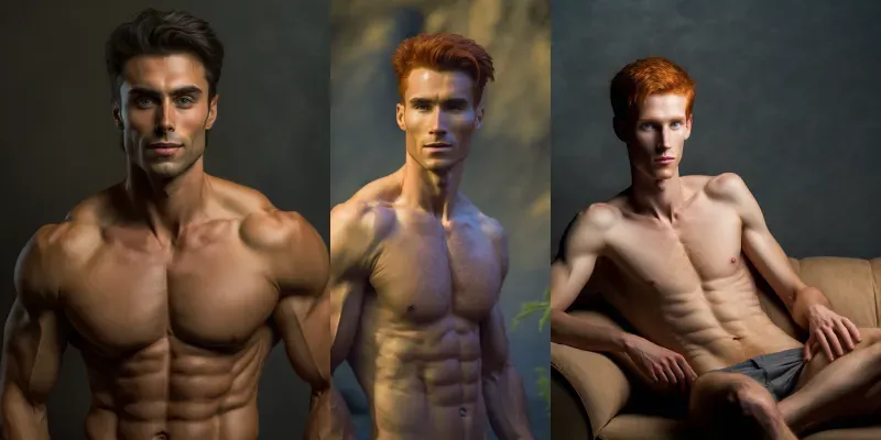 Hot Male Models generated by undefined