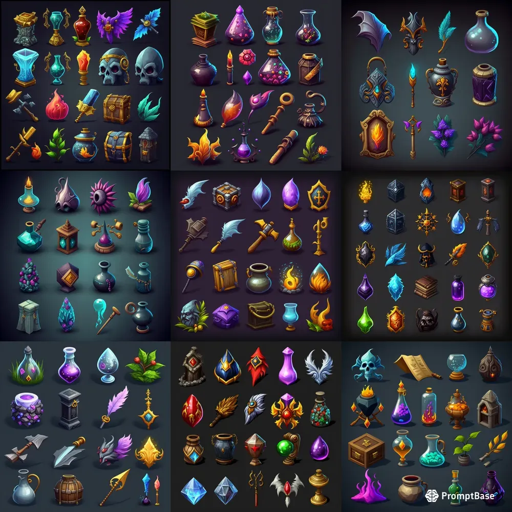 Video Game Icons
