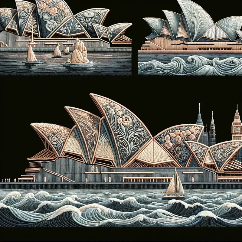 Sculptures To Embroideries