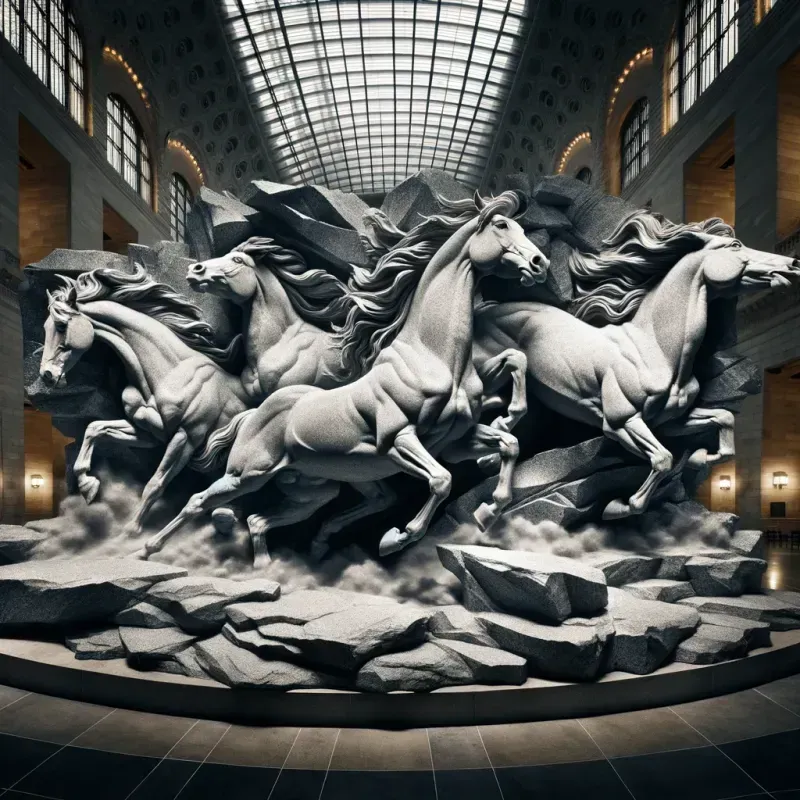 Sculpted Echoes Harmonies In Stone