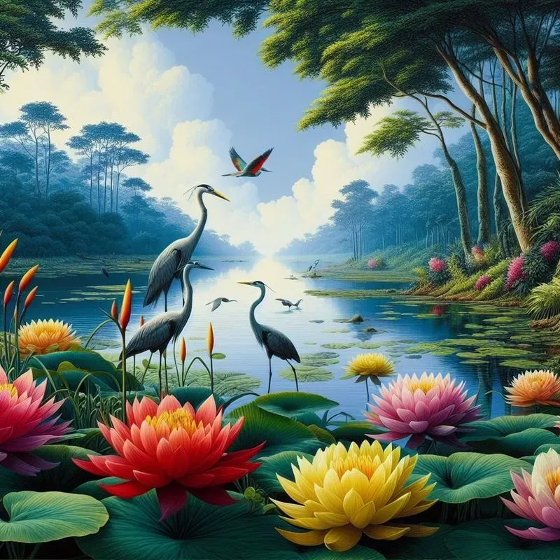 Natures Harmonies Canvases
