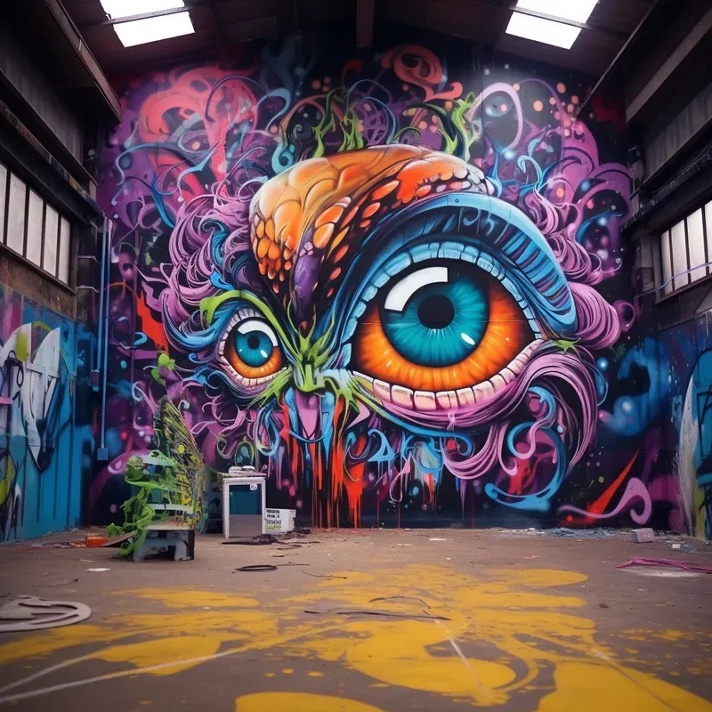 Graffiti Style Images