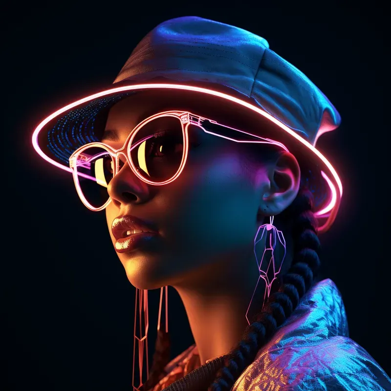 Beautiful Faces In Hats