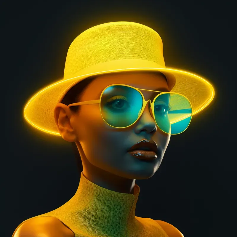 Beautiful Faces In Hats