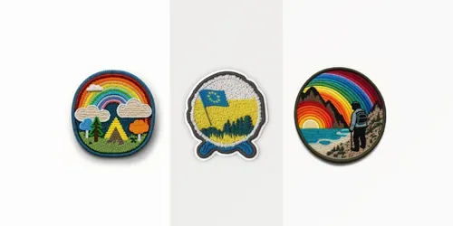 Knitted Patches generated by midjourney
