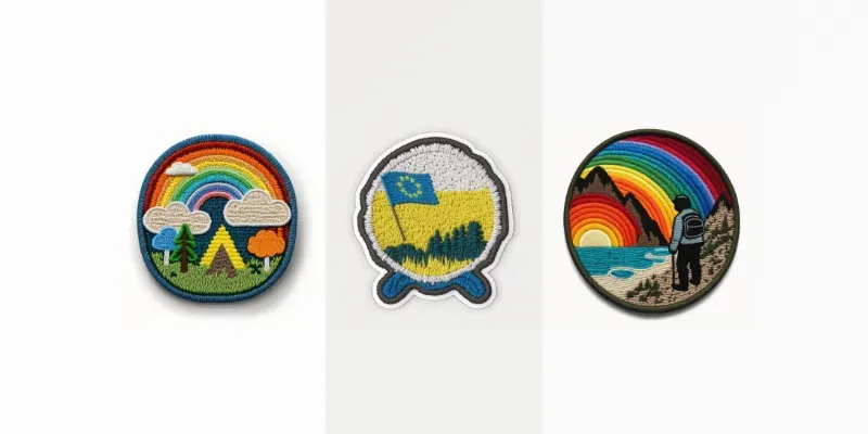 Knitted Patches generated by undefined