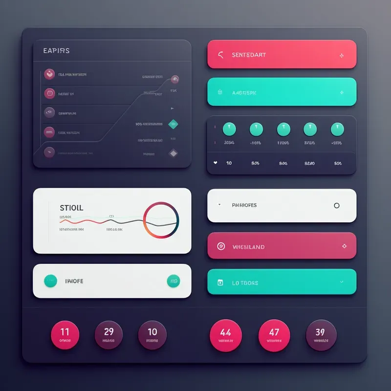 Stylish Button Tailored For Web Or Ui
