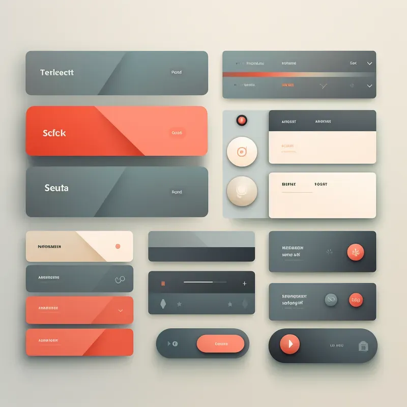 Stylish Button Tailored For Web Or Ui