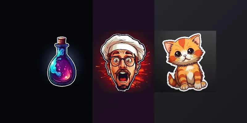 One Click Sticker Clean Stickers generated by undefined