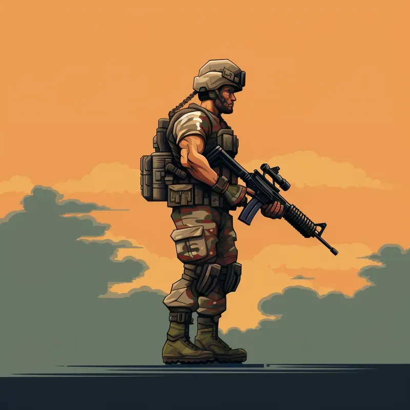 Detailed Pixel Art 16 Bit