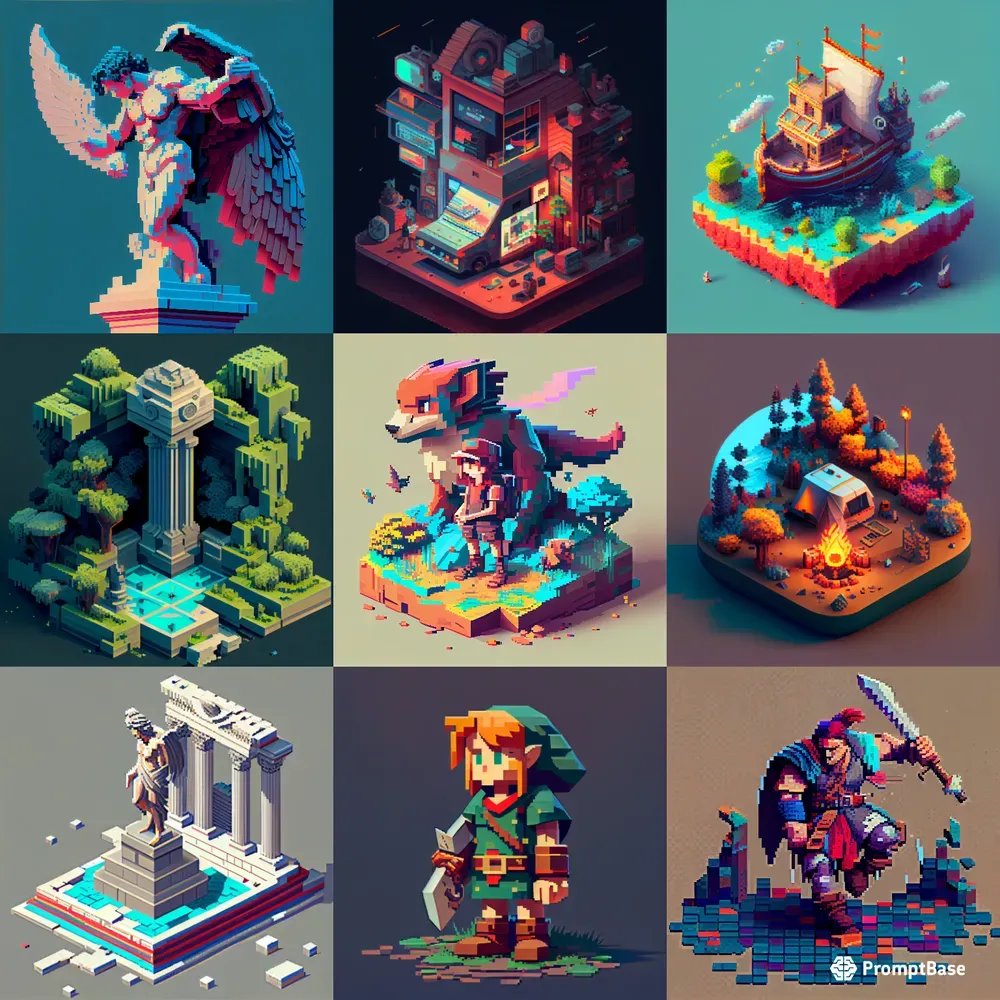 Epic Pixel Art Style