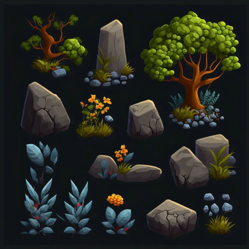 Videogame Environment Assets