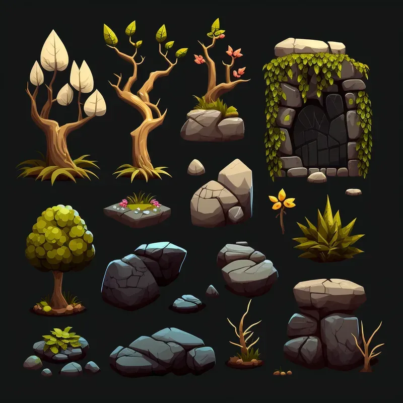Videogame Environment Assets