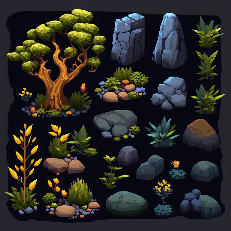 Videogame Environment Assets