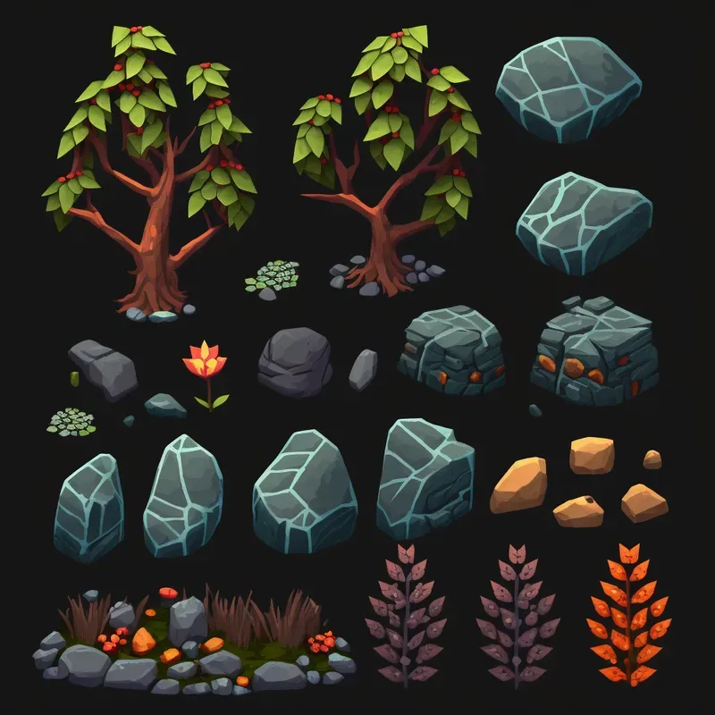 Videogame Environment Assets